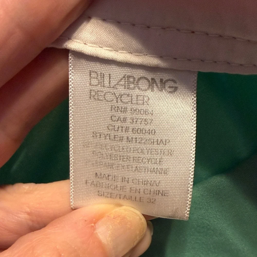 Men's Billabong Green Swim Shorts